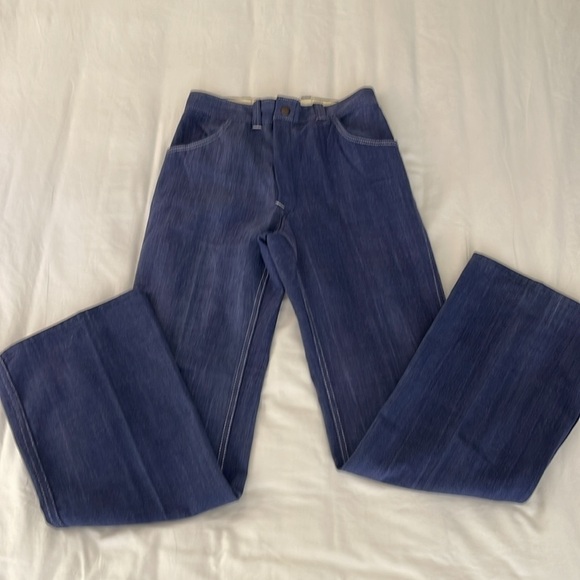 Handmade Vintage (inspired?) Flared Jeans Size XS - Picture 2 of 4